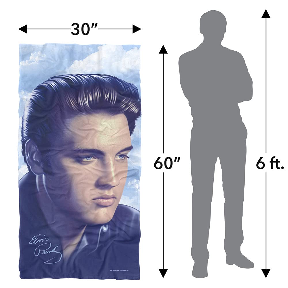 Amazon.co.jp: Elvis Presley Big Portrait 公式ライセンスビーチ